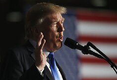 JAV prezidento Donaldo Trumpo kalba