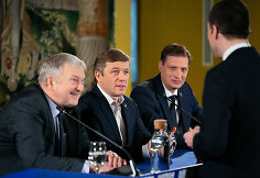 Bronis Ropė, Ramūnas Karbauskis, Kęstutis Mažeika
