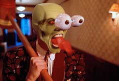 Jimas Carrey filme „Kaukė“