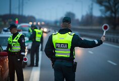 Vilniaus kelių policijos reidas