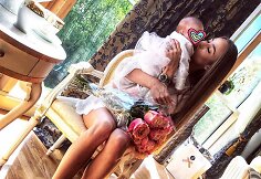 Viktorija Siegel su dukra Nicole
