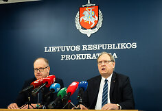 Spaudos konferencija apie ikiteisminį tyrimą dėl korupcinių veikų, susijusių su Valstybinės augalininkystės tarnybos veikla