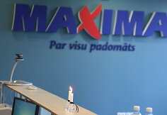 &bdquo;Maxima Latvija&ldquo; vadovo Gintaro Jasinsko spaudos konferencija dėl tragi&scaron;kai pasibaigusios Rygos parduotuvės &bdquo;Maxima&ldquo; griūties.