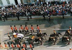 Karalienės Elizabeth, Elizabeth II motinos, laidotuvių 2002 m. akimirka