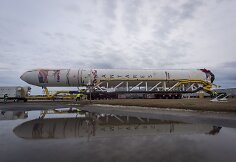 Raketa &bdquo;Antares&rdquo;, kelianti erdvėlaivį &bdquo;Cygnus&ldquo; su Lietuvos palydovais i&scaron; Volopo salos NASA skrydžių centro