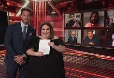 Justinas Hartley ir Chrissy Metz
