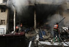 Izraelio pajėgos vėl atakavo taikinius Gazos Ruože