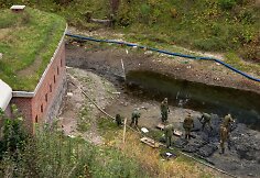 Prie Jūrų muziejaus rasta sprogmenų