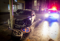 Antakalnio gatvėje susidūrė du automobiliai