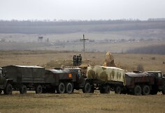 Ukrainos kariai prie Rusijos sienos