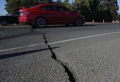 Žemės drebėjimo padariniai Kalifornijoje