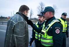 Vilniaus kelių policijos reidas