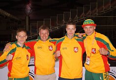 Deividas Danyla, Žydrūnas Jasiūnas, Martynas Jasiūnas ir Sergejus Maslobojevas