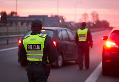 Vilniaus kelių policijos reidas