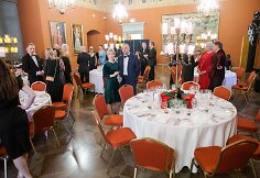 Gala vakarienės akimirka