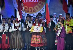 Konkurso-festivalio „Saulės žiedas“ nugalėtojų apdovanojimas