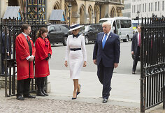 Melania Trump ir Donaldas Trumpas