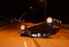 Prie Vilniaus du automobiliai susidūrė su briedžiu.