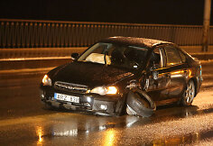 &bdquo;Subaru Legacy&ldquo; įvykio vietoje