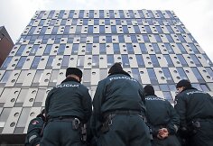 Naujasis policijos pastatas &scaron;alia Pilaitės pr.