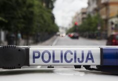 Prevencinio pobūdžio akcija Gedimino prospekte.