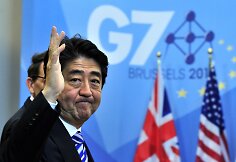 Japonijos ministras pirmininkas Shinzo Abe