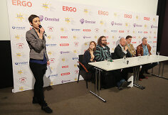 Spaudos konferencijos akimirka