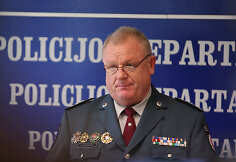 Laikinai policijos generalinio komisaro pareigas einantis Algirdas Stončaitis