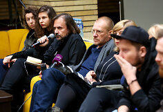 Teatro festivalio „Sirenos“ spaudos konferencija