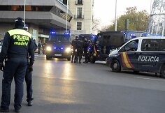 Ispanijos policija Madride