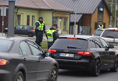 Policijos reidas Kauno Europos pr.