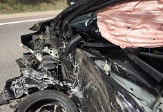 &bdquo;Mazda&ldquo; įvykio vietoje