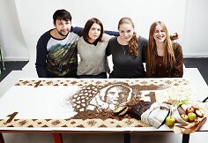 Menininkė Jolita Vaitkutė su draugais i&scaron; maisto produktų sukūrė litą