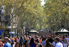 Barselonos La Rambla gatvė
