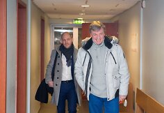 Advokatas Marius Zabita ir atlikėjas Žilvinas Žvagulis