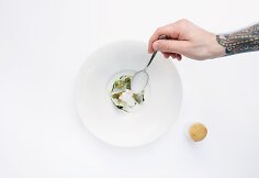 Restorano &bdquo;Sweet Root&ldquo; patiekalas