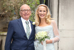 Rupertas Murdochas ir Jerry Hall