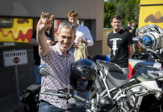 &bdquo;Triumph&ldquo; motociklų salono atidarymas