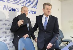 Kęstas Komskis ir Rolandas Paksas