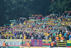 Lietuvos ir Škotijos rinktinių fanai