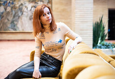 Ukrainos dramaturgė Lena Liagu&scaron;onkova