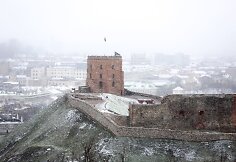 Vilniečiai pro langą i&scaron;vydo pirmąsias snaiges