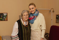Neringa &Scaron;iaudikytė ir Ona Marija Gražulienė
