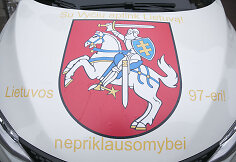 Vytis &Scaron;liažas ir Justinas Staugaitis pradėjo rekordinę kelionę aplink Lietuvą
