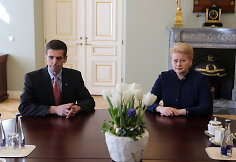 Gediminas Grina ir Dalia Grybauskaitė