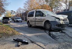Vilniuje prie Vingio parko susidūrė 3 automobiliai, sužeistas vaikas