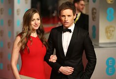 Eddie Redmayne'as su žmona Hannah Bagshawe