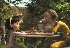 Kadras iš animacinio filmo „Mažasis princas“