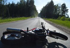 Motociklo avarija