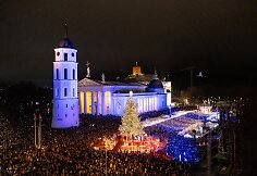 Vilniaus Kalėdų eglės įžiebimas